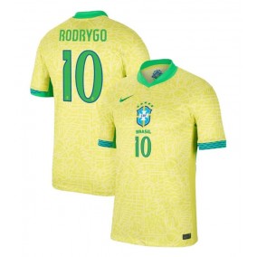 Brasilien Rodrygo Hemmatröja Copa America 2024